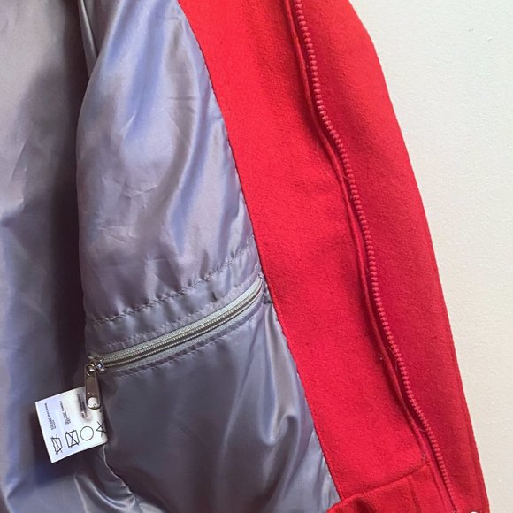 *VINTAGE* Wool North Face Bomber Jacket - Picture 5 of 9